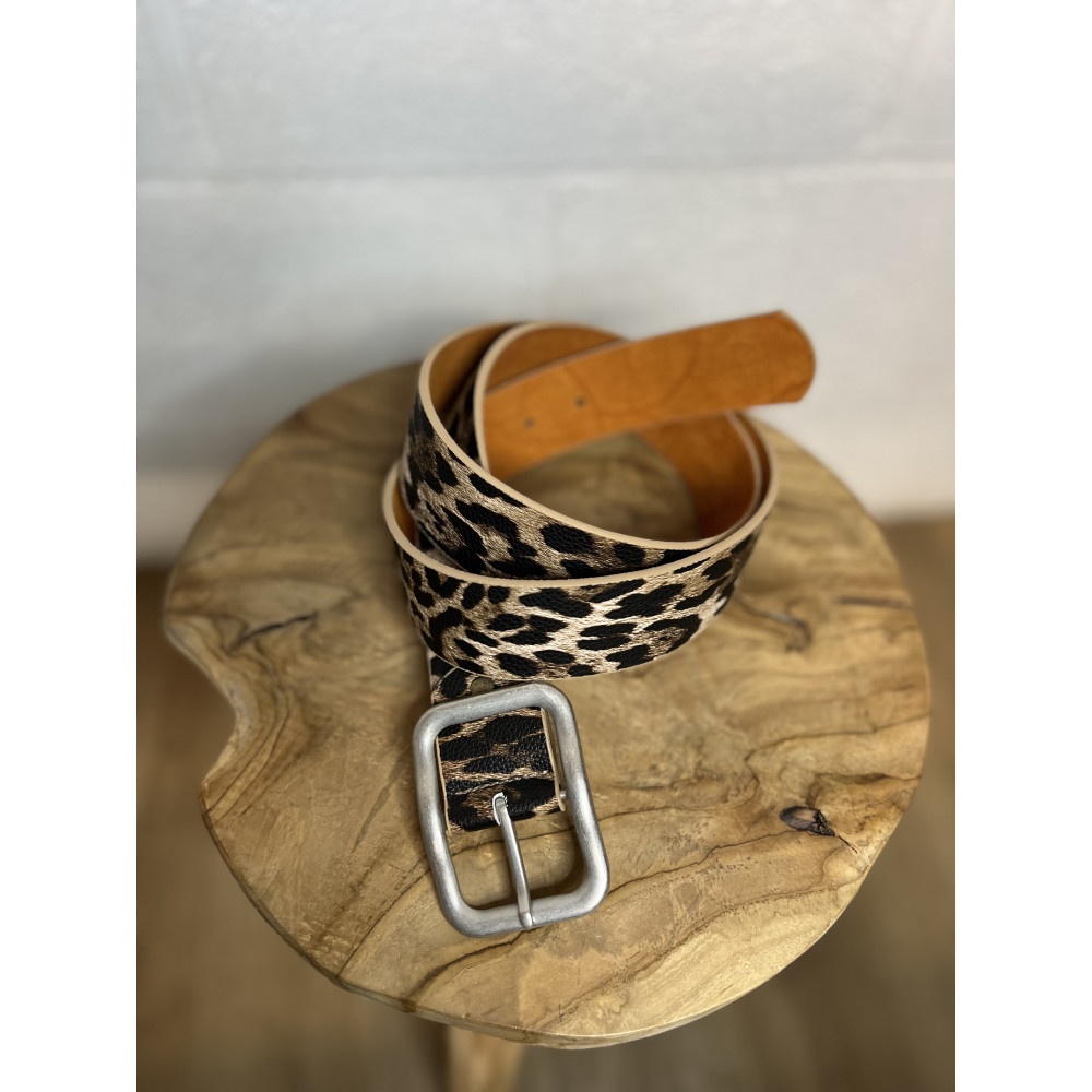 Ceinture animals boucle rectangle
