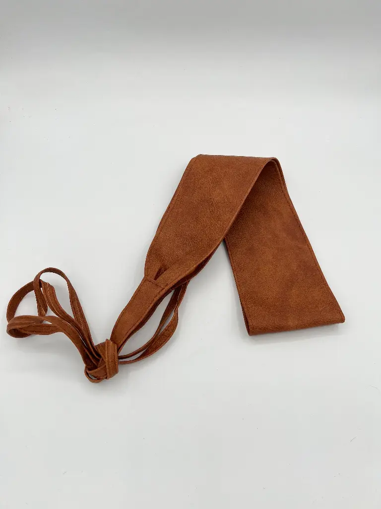 Ceinture effet cuir