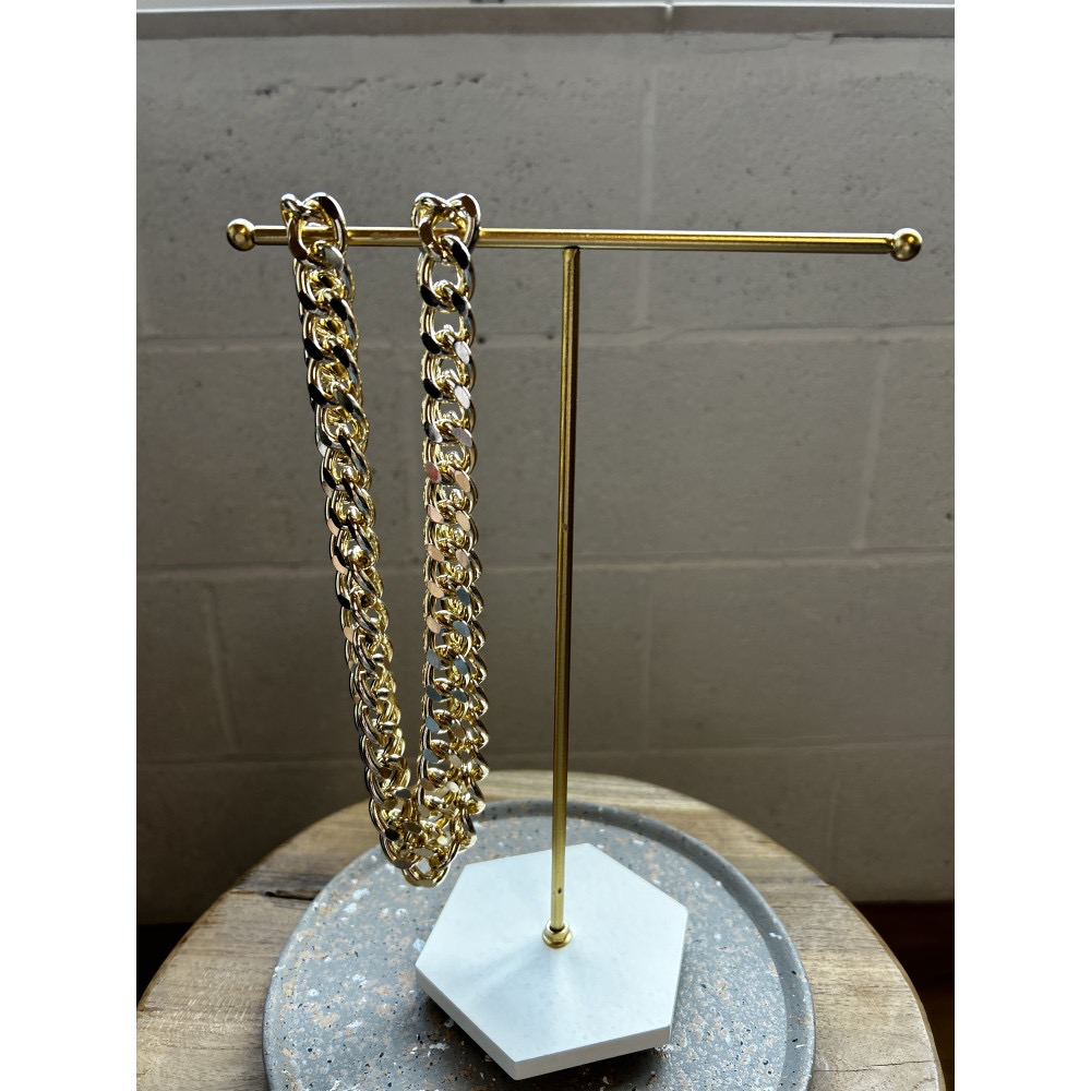 Collier chaine maillons