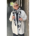 Foulard Epais Taches Marbre
