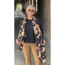 Foulard Epais Taches Marbre