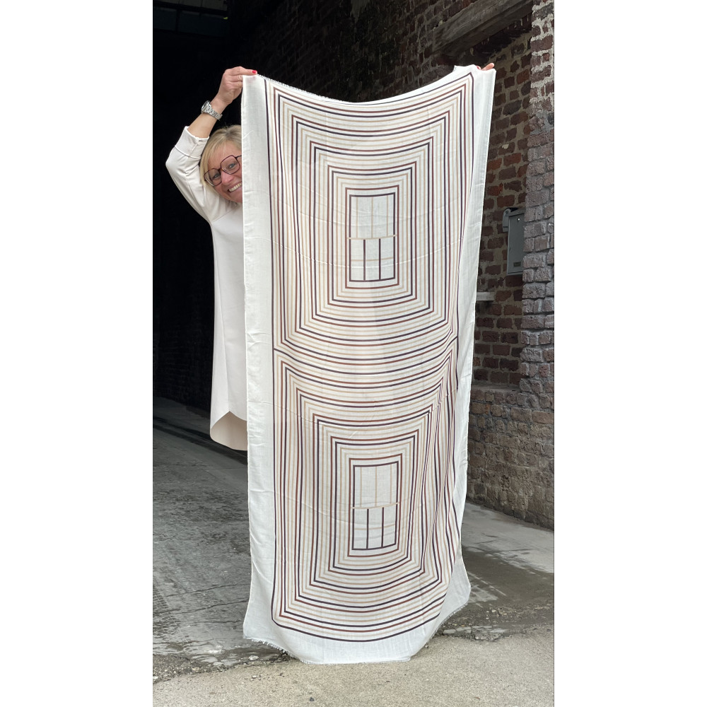 Foulard lignes formes AP