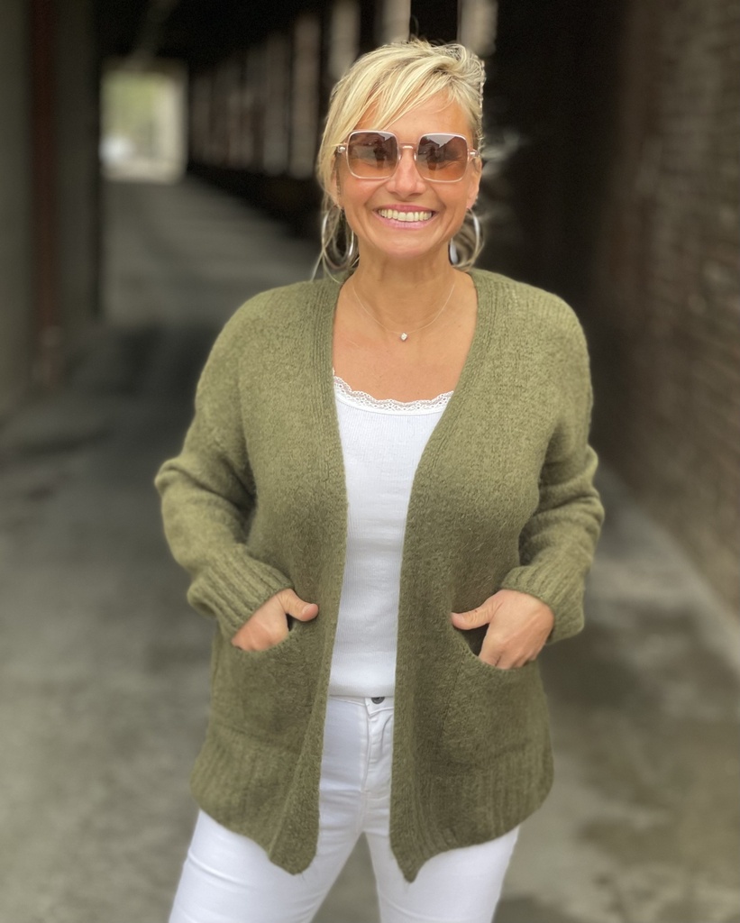 Gilet Bernadette poches