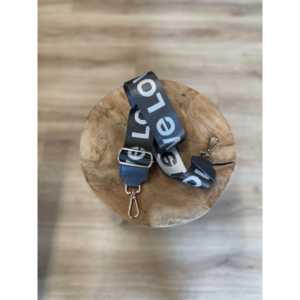 Lanière Love Attaches Argentées