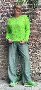 Pantalon poches appliquées uni