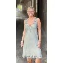 Sous robe dentelle soie