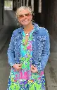 Veste jeans poches usees