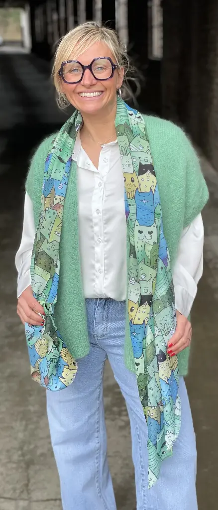 Gilet sans manches Bernadette