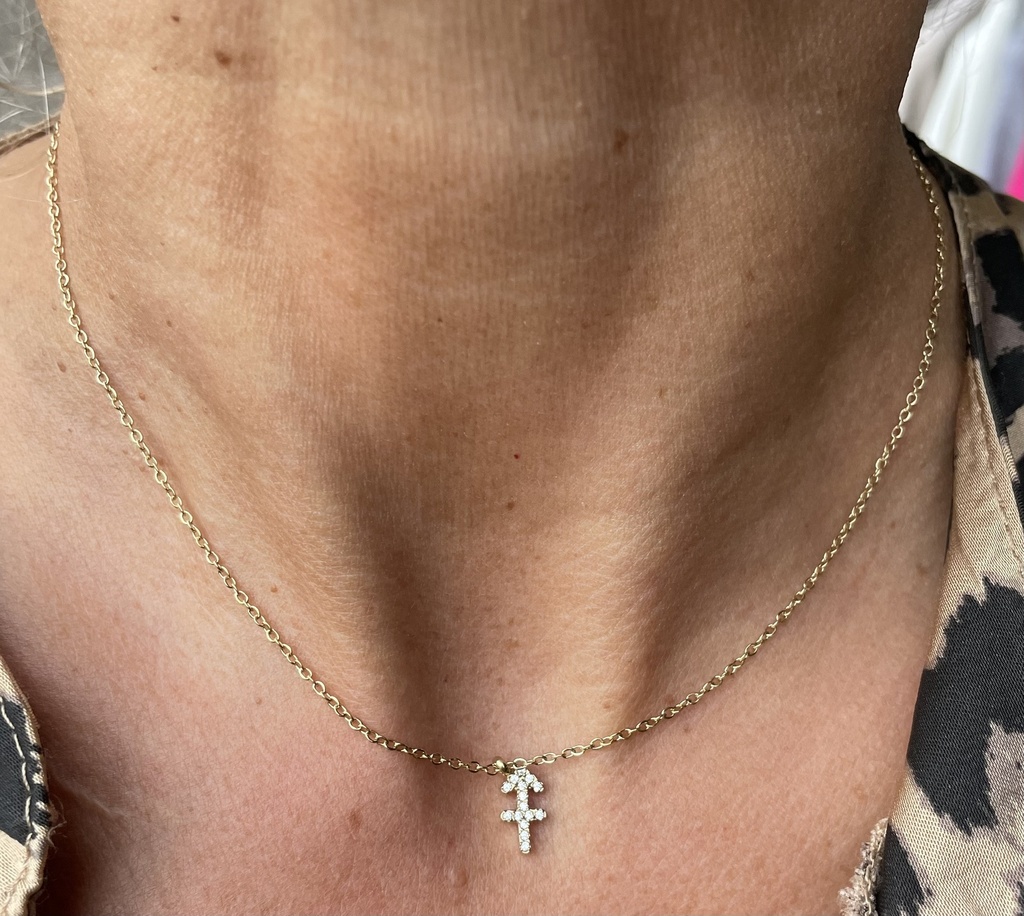 Collier chaine signe Sagittaire YL XL0389