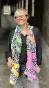 Blouse V noeud uni