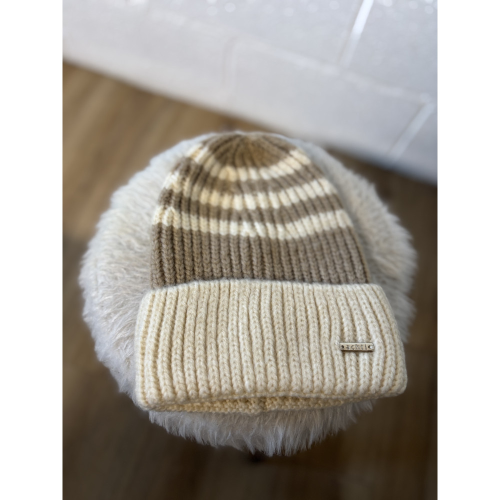 Bonnet 3 bandes strié