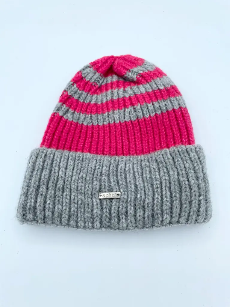 Bonnet 3 bandes strié