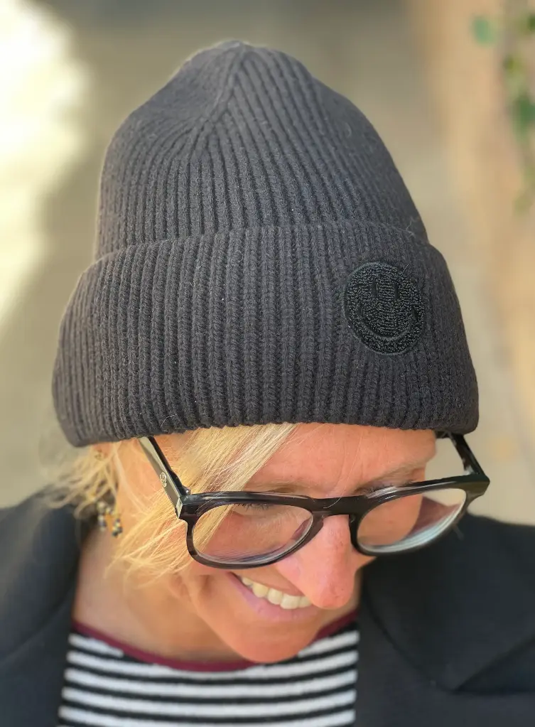 Bonnet strié Smile