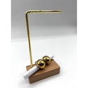 Boucles d'oreilles goutte creuse n°124