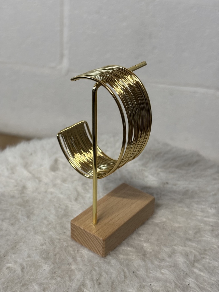 Bracelet manchette fils de fer