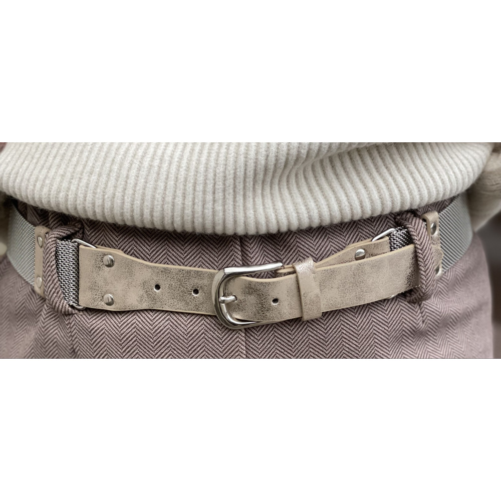 Ceinture treillis métallique