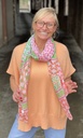 Foulard bandes patchwork