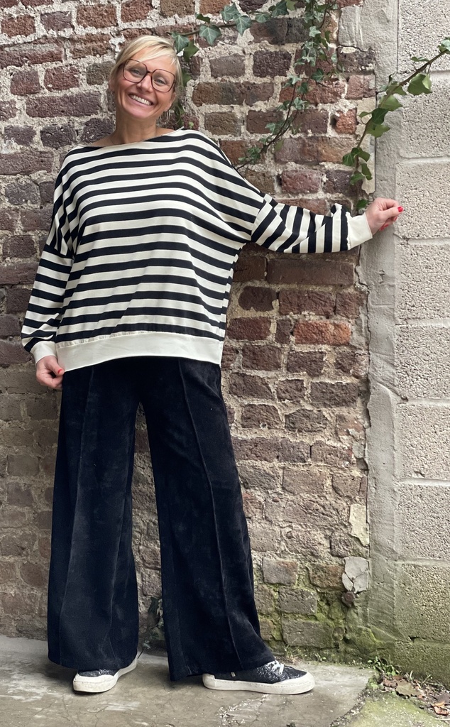 Pantalon Meli passepoils