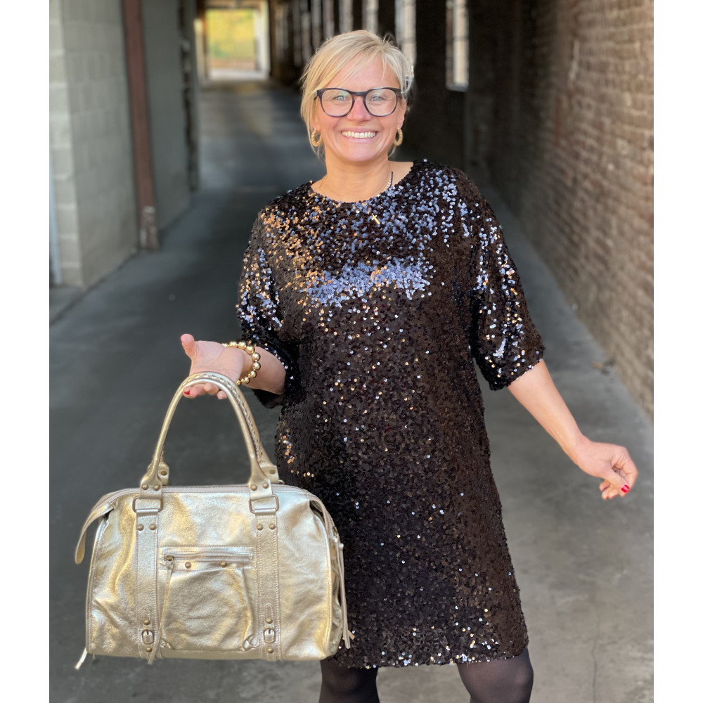 Sac GAGA brillant boucles grand