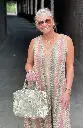 Sac GAGA brillant tirettes arrondi moyen