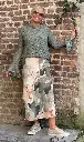 Blouse dentelle pailletée