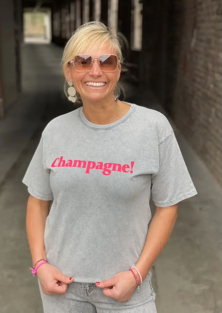 T-shirt Champagne