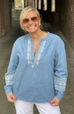 Blouse Jeans Broderies Indiens