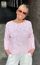 Pull Nid d'Abeille Bicolore