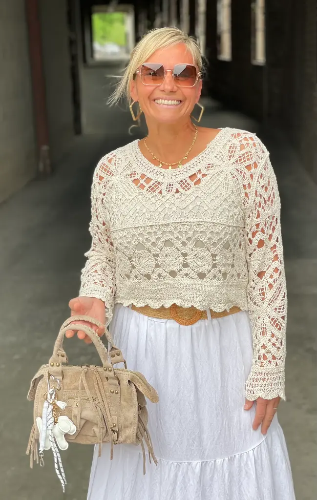 Pull court Macramé