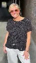 Pull nid d'abeille sans manches