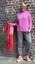 Pantalon relax lisse