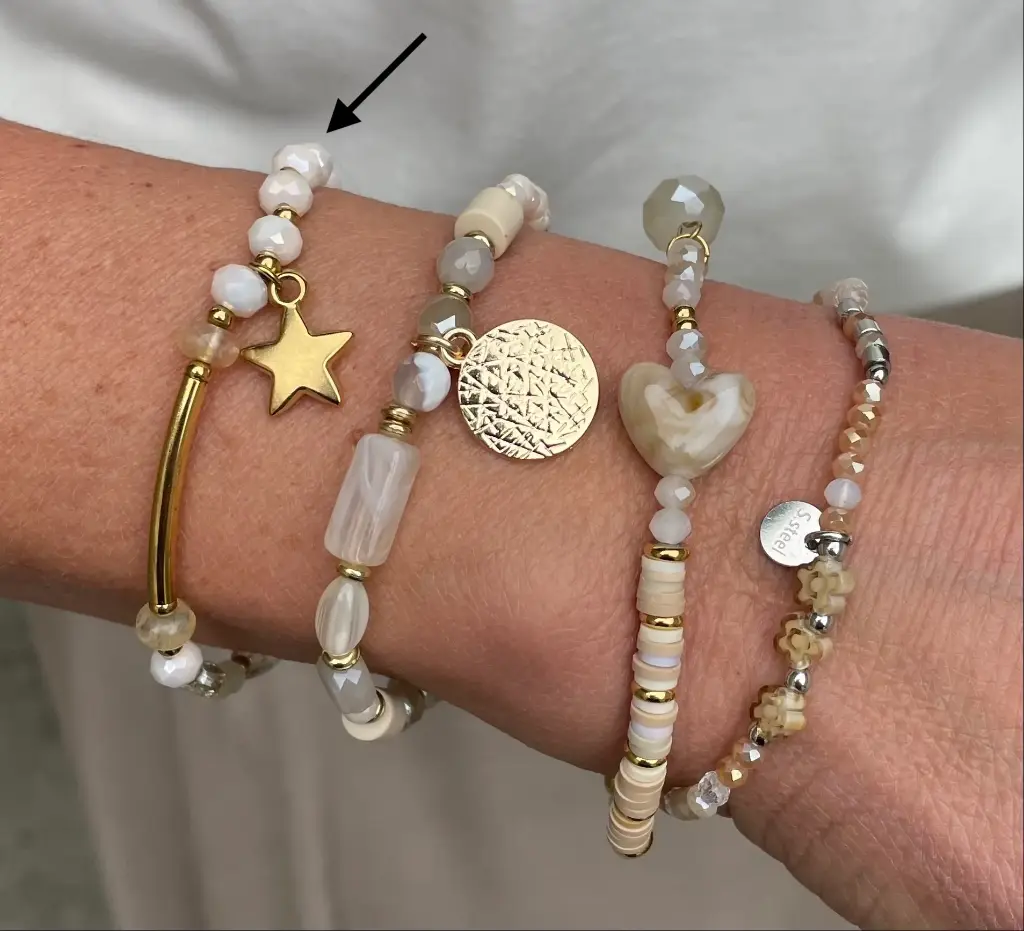 Bracelet barre étoile n°224