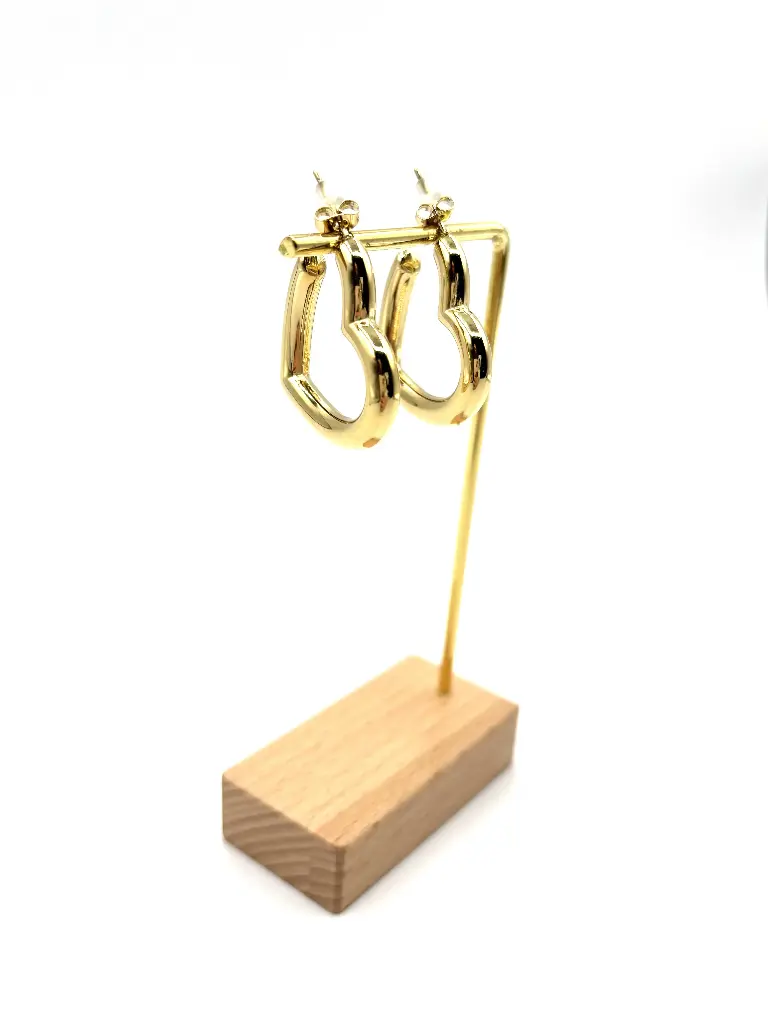 Boucles d'oreilles Coeur Epais n°158