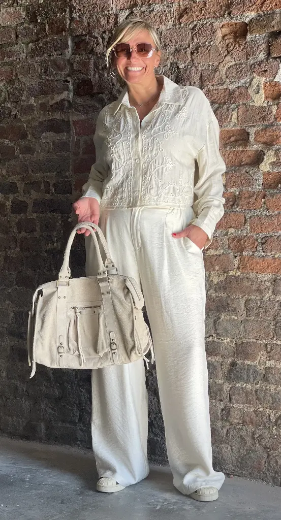 Pantalon lin Toréador