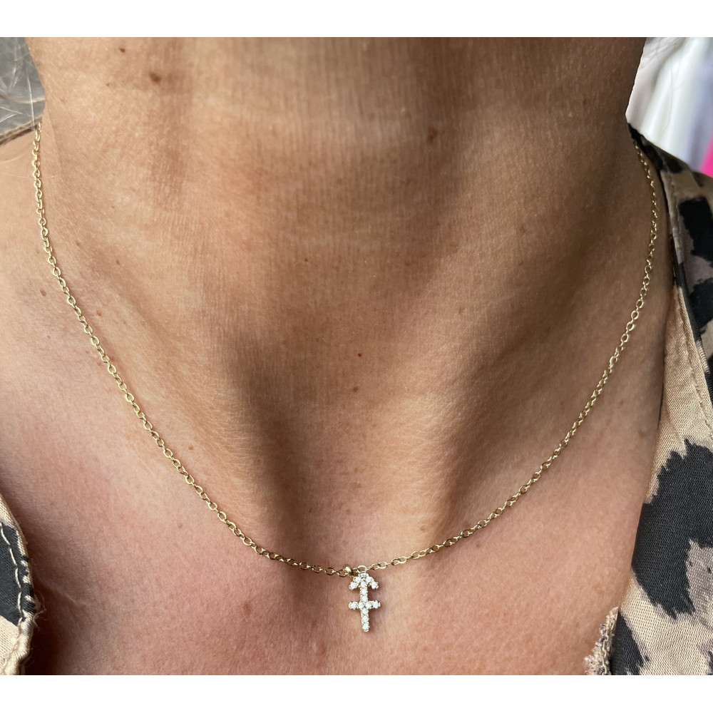 Collier chaine signe Sagittaire YL XL0389