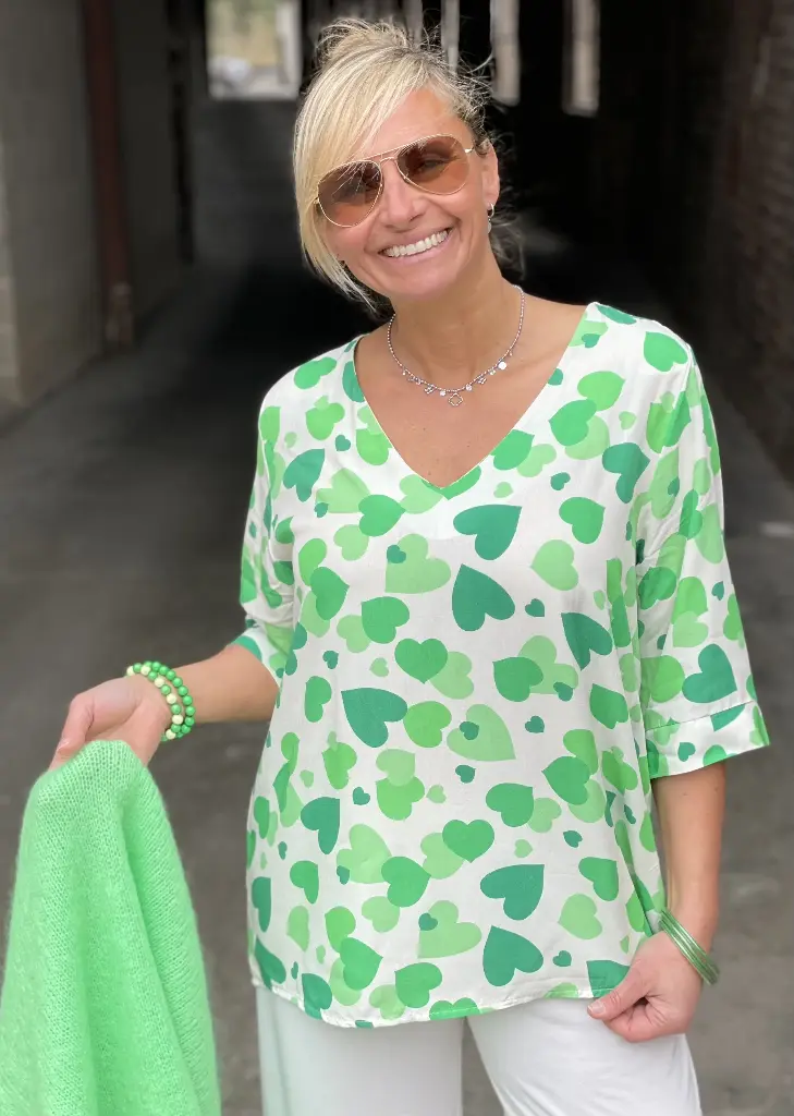 Blouse viscose Coeurs