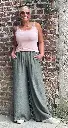 Pantalon à pont Uni