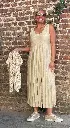 Robe plissé Lurex
