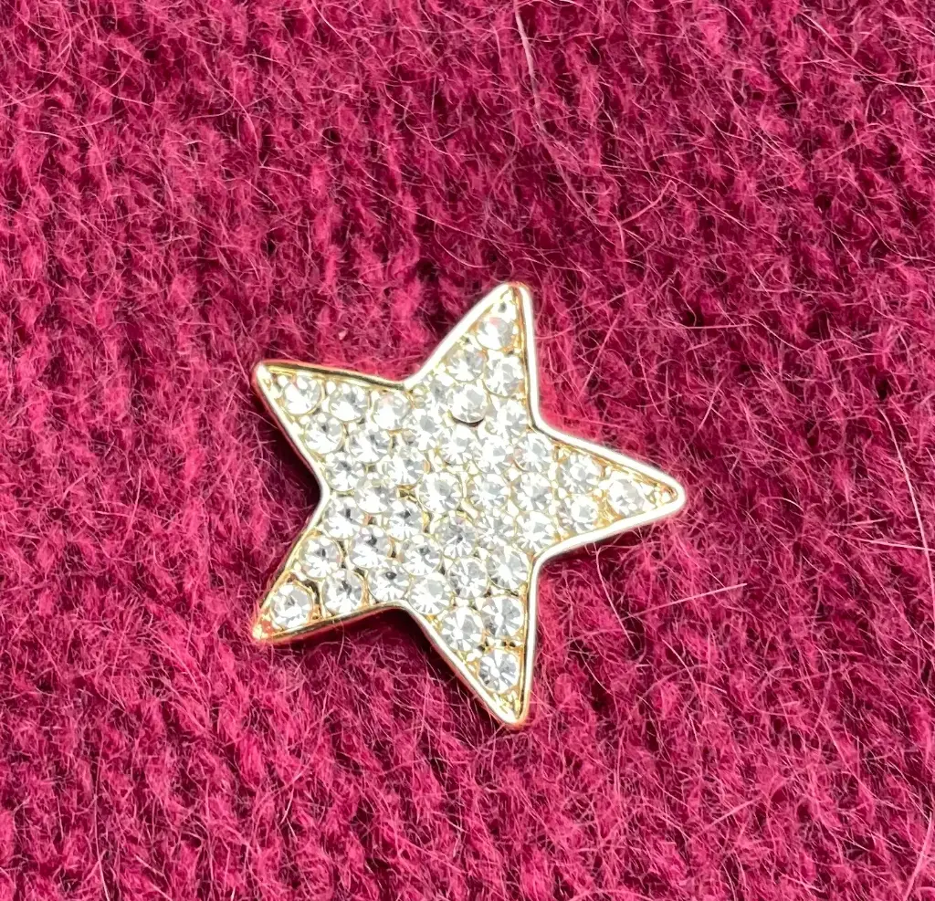 Petite broche Etoile Strass