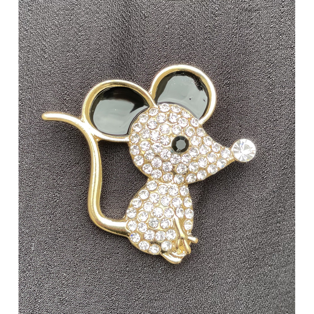 Broche aimant souris