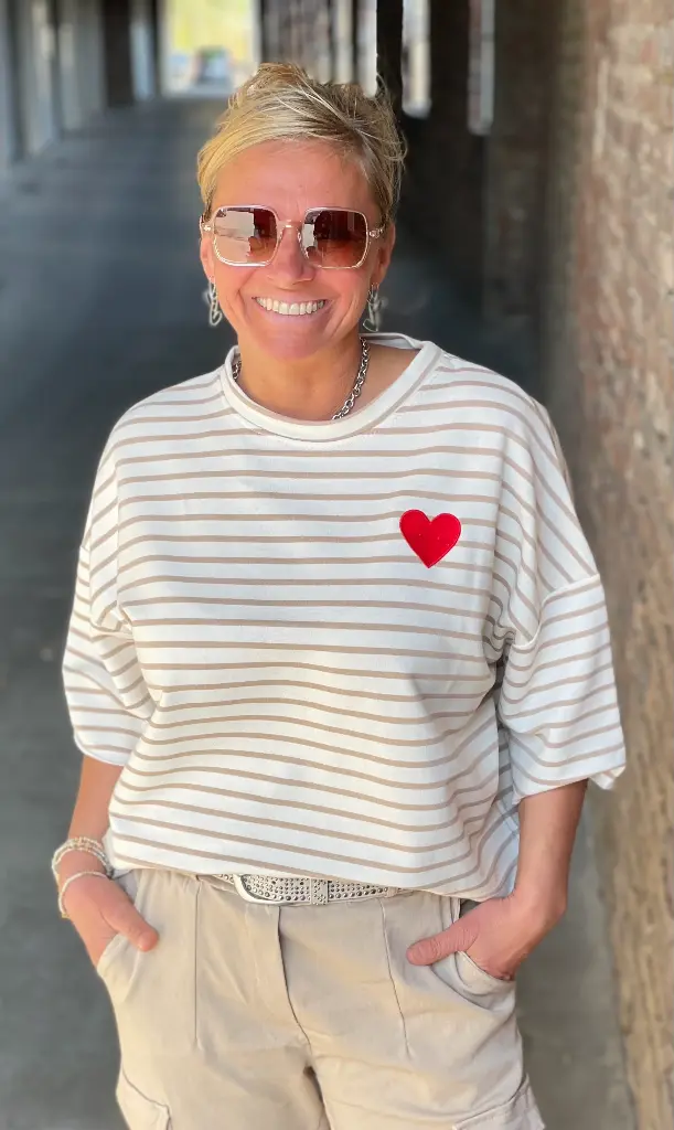Sweat Marin Coeur