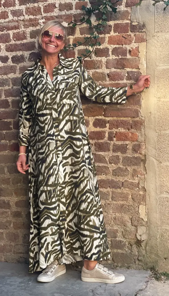 Robe longue Safari