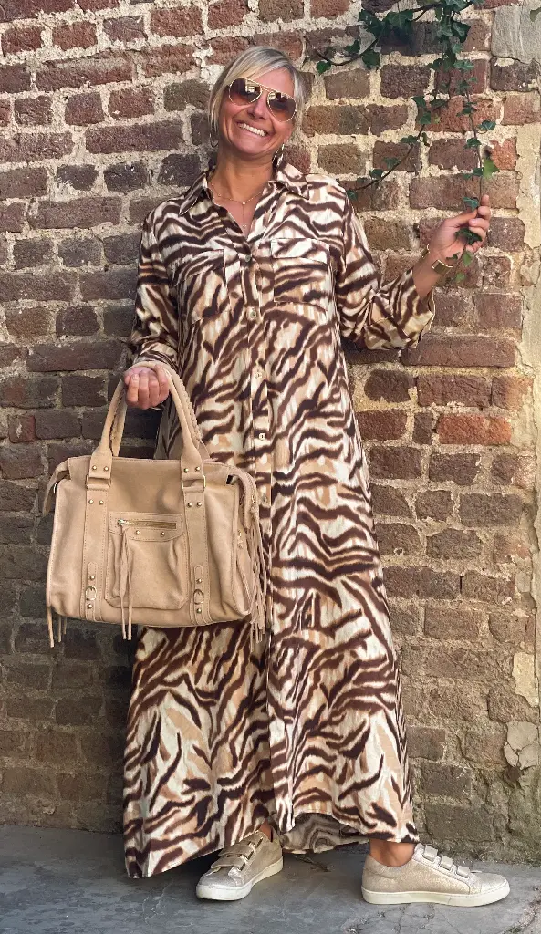 Robe longue Safari