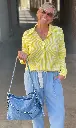 Sac jeans Lanière Métal