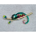 Broche aimant Caméléon