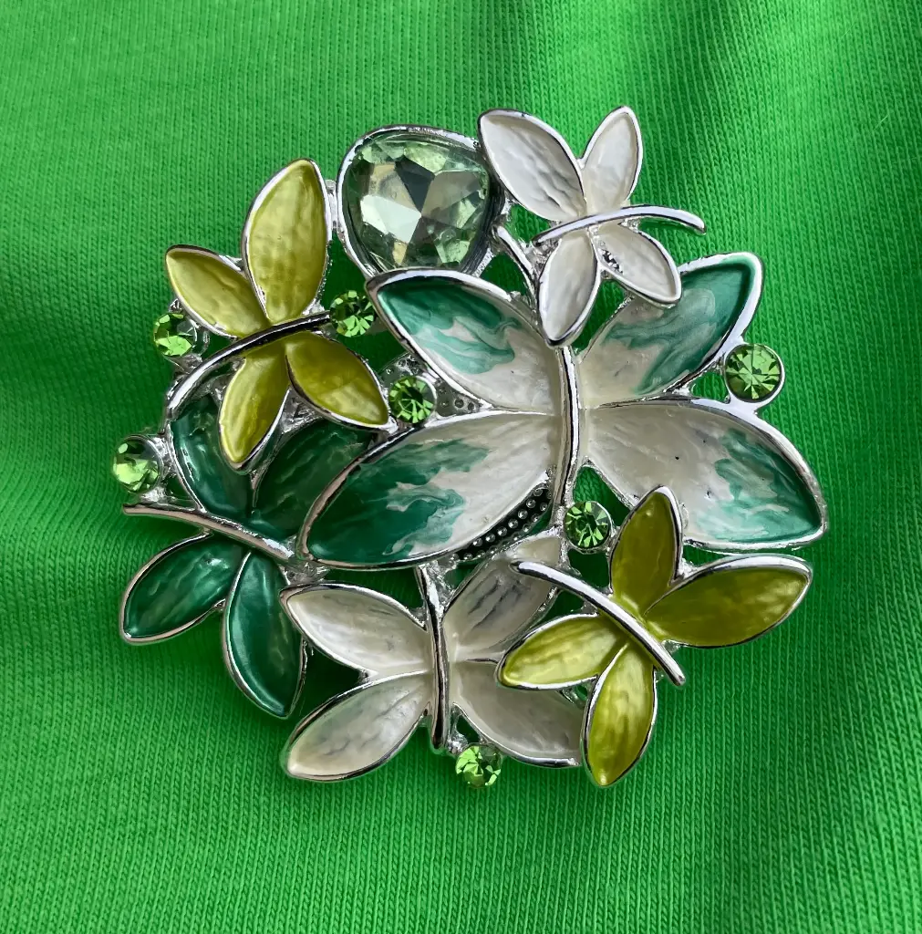 Broche aimant Multis-Papillons