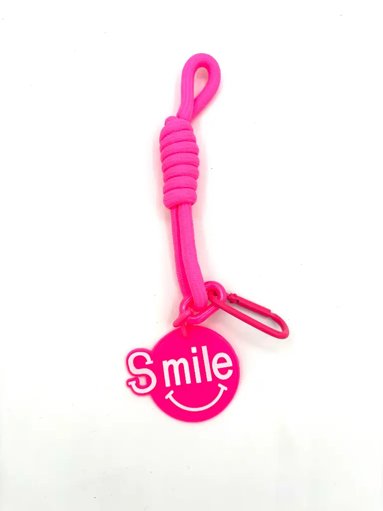 Porte clefs Smile Fluo