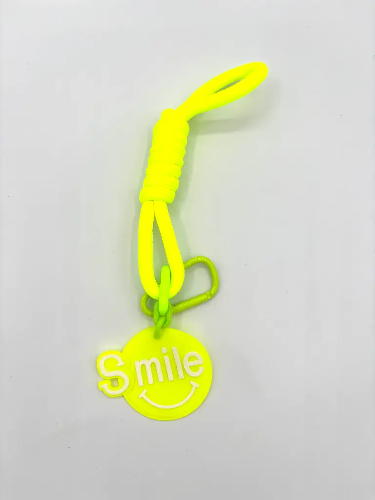 Porte clefs Smile Fluo