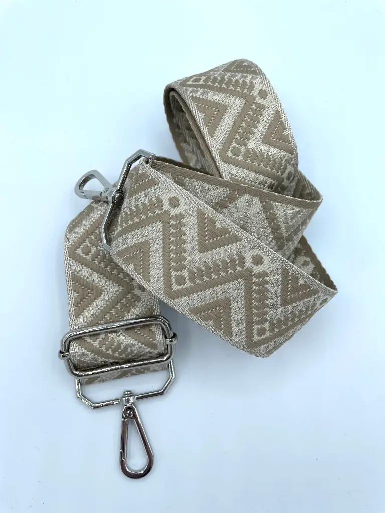 Lanière Mosaïques Attaches Argentées