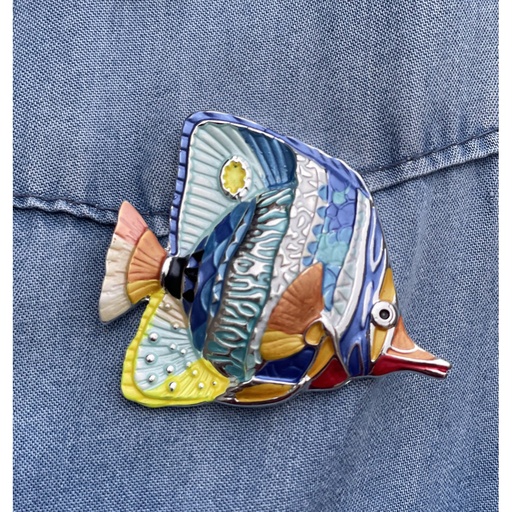 Broche aimant poisson